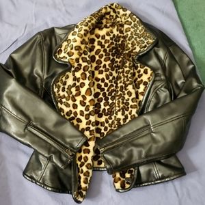 Vintage Reversible Moto Jacket